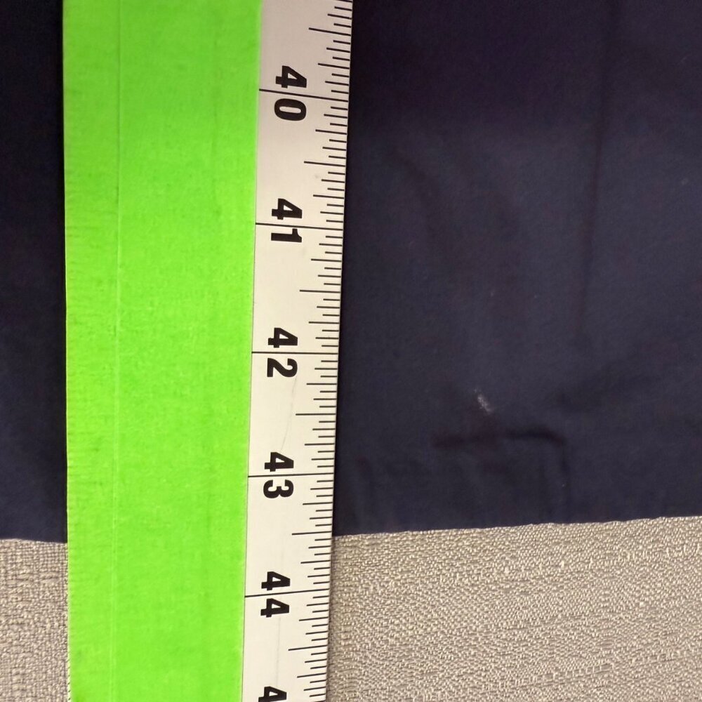 NWT Quince 100% Organic Cotton Sleeveless Maxi Dress Navy X-L Pockets Empire W - Picture 12 of 12